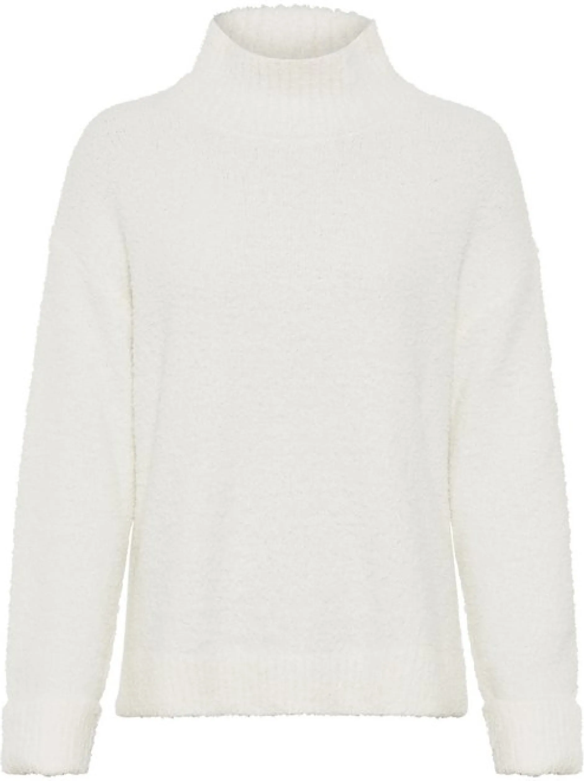 Olsen Damen Strickpullover in weiß - Ärmel: langarm