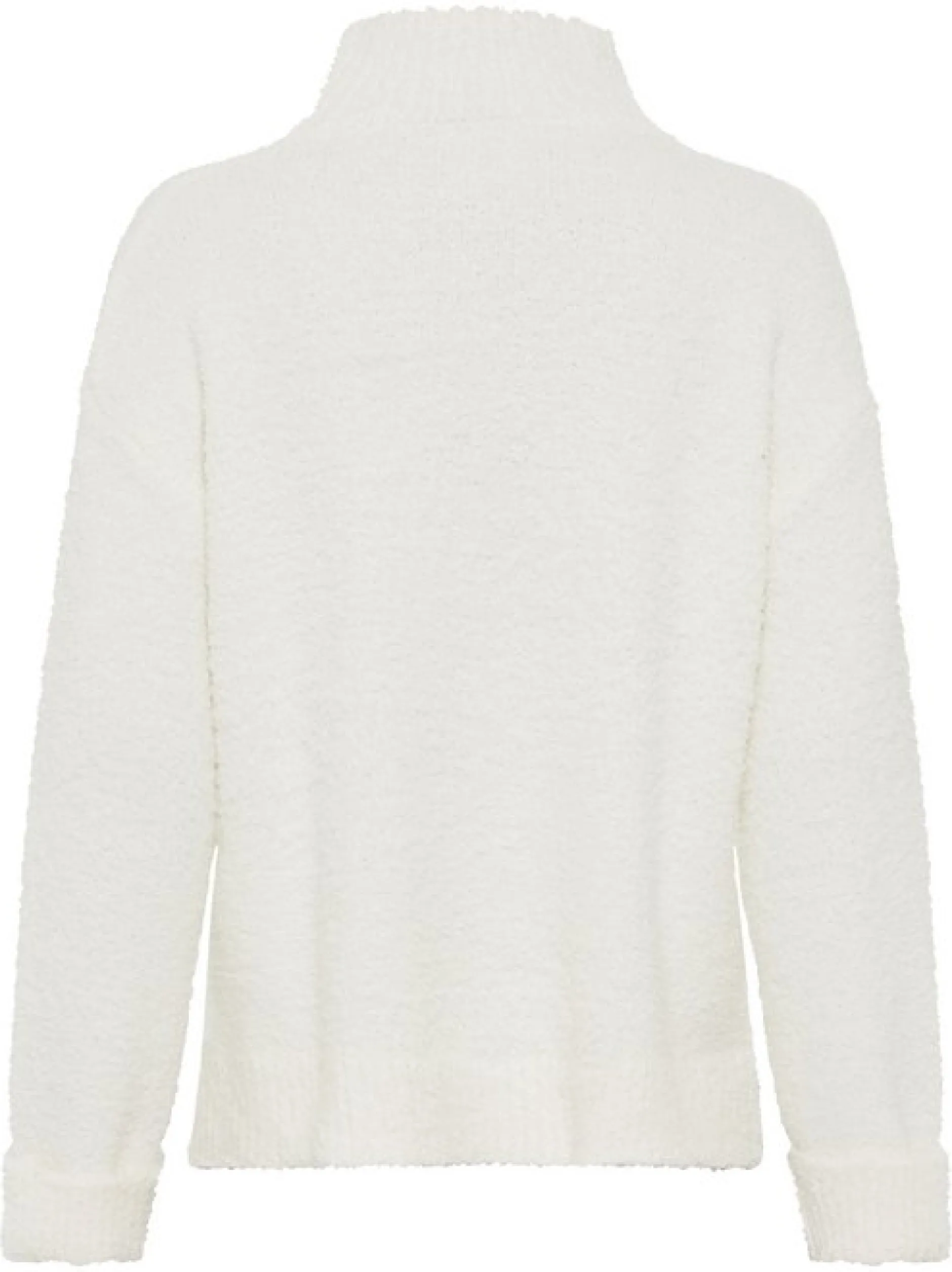 Olsen Damen Strickpullover in weiß - Ärmel: langarm