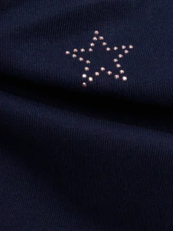 Olsen Damen T-Shirt in marine - Ausschnitt: Rundhals