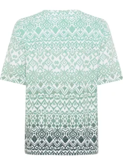 Olsen Damen T-Shirt in mint - Ausschnitt: Rundhals