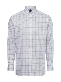 OLYMP Luxor modern fit Herren Hemd in ecru mehrfarbig