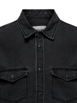Only&Sons Herren Jeanshemd - 2er Pack Bane in mehrfarbig