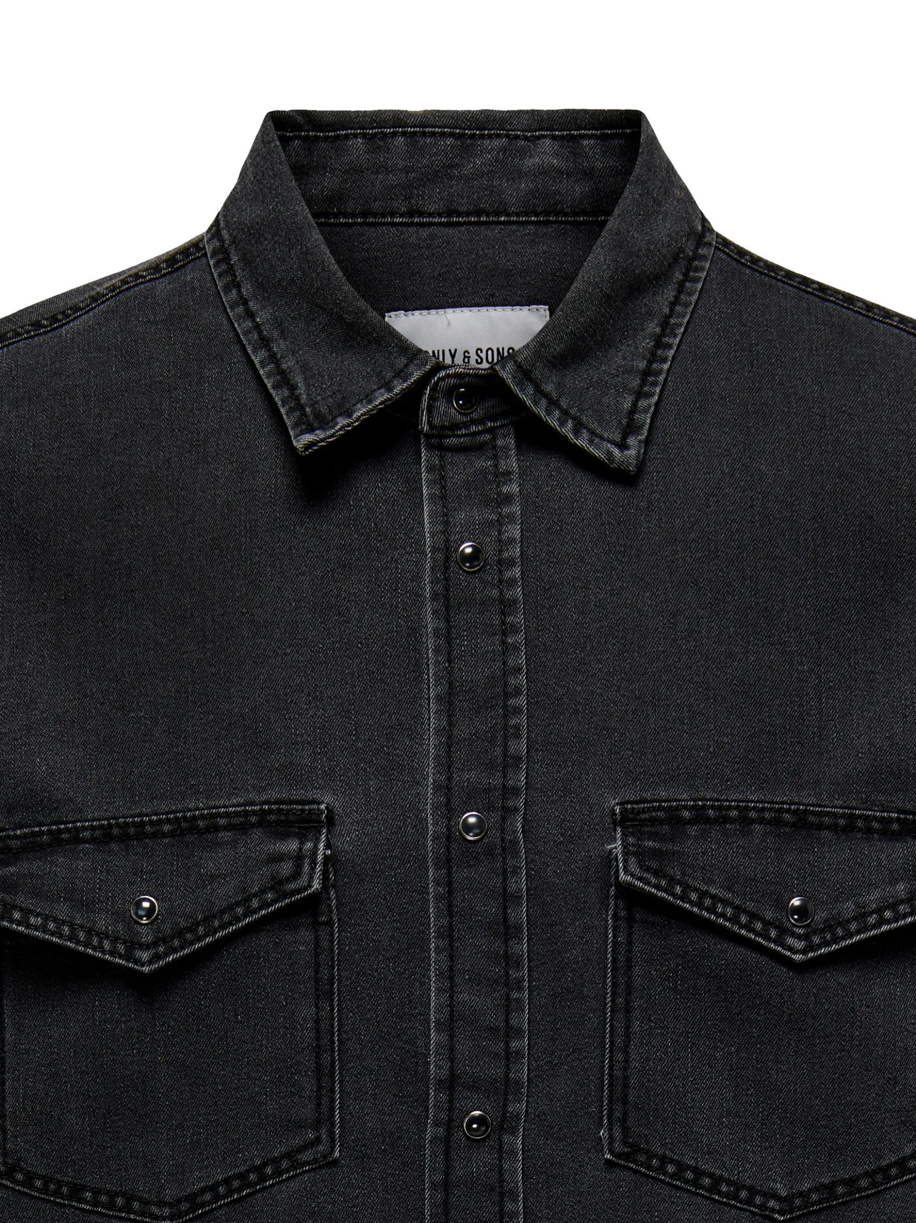 Only&Sons Herren Jeanshemd - 2er Pack Bane in mehrfarbig