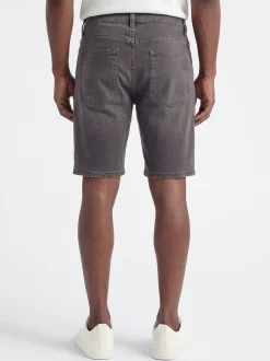 Only&Sons Herren Jeansshorts - ONSweft Box in anthrazit