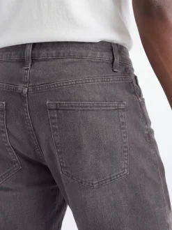 Only&Sons Herren Jeansshorts - ONSweft Box in anthrazit