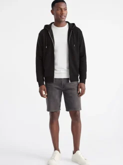 Only&Sons Herren Jeansshorts - ONSweft Box in anthrazit