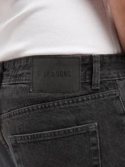 Only&Sons Herren Jeans Tai Fade Loose in anthrazit