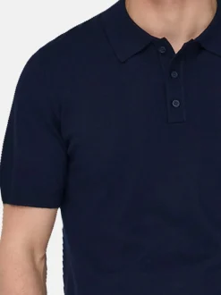 Only&Sons Herren Poloshirt - 2er Pack Wyler in blau