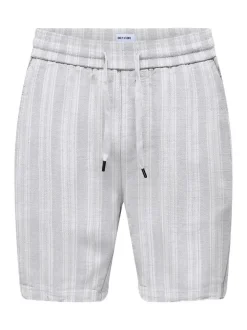 Only&Sons Herren Sweatshorts in hellgrau