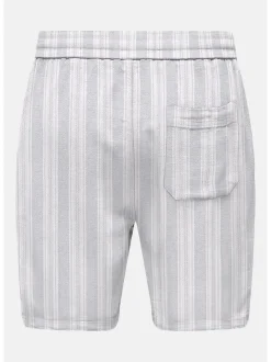 Only&Sons Herren Sweatshorts in hellgrau