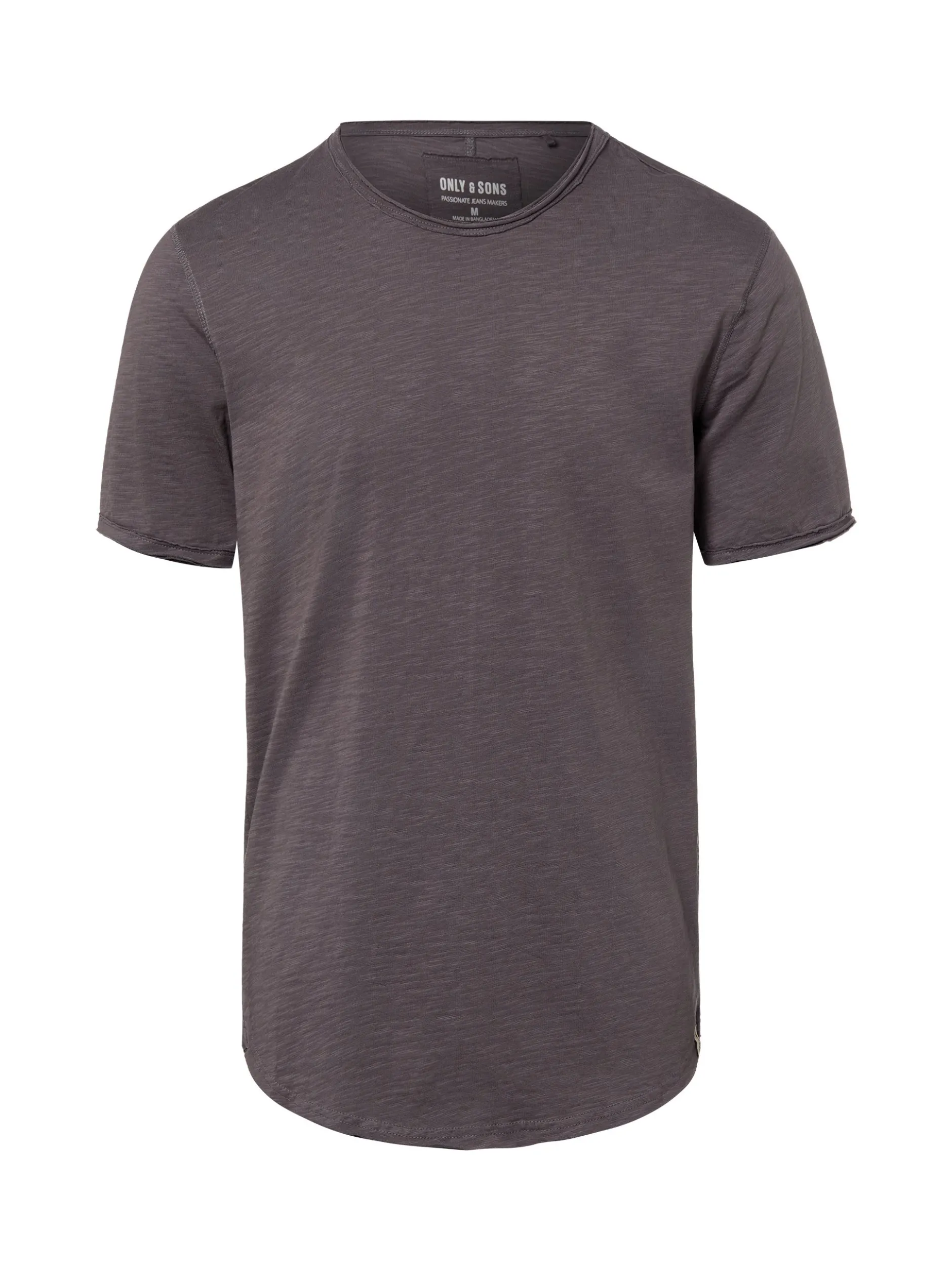 Only&Sons Herren T-Shirt - ONSBenne Longy in anthrazit