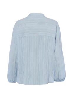 Opus Damen Hemdbluse - Flaria in hellblau
