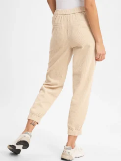 Opus Damen Hose - Myha corduroy in beige - Länge: lang