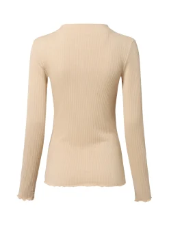 Opus Damen Langarmshirt - Somanzi in sand
