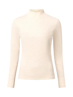 Opus Damen Langarmshirt - Suhanna in ecru