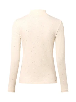 Opus Damen Langarmshirt - Suhanna in ecru