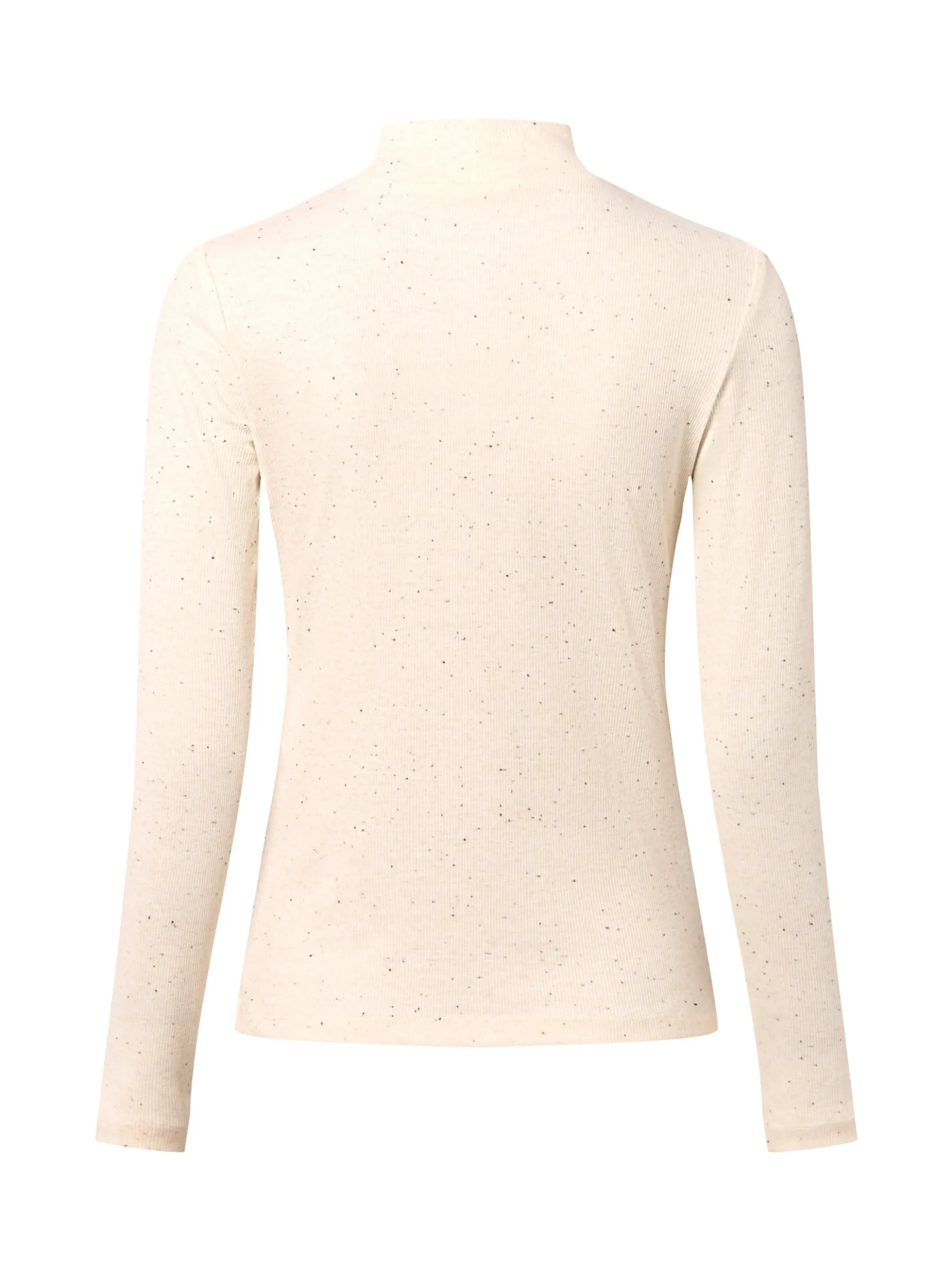 Opus Damen Langarmshirt - Suhanna in ecru