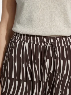 Opus Damen Schlupfhose - Marou Bamboo in schoko ecru