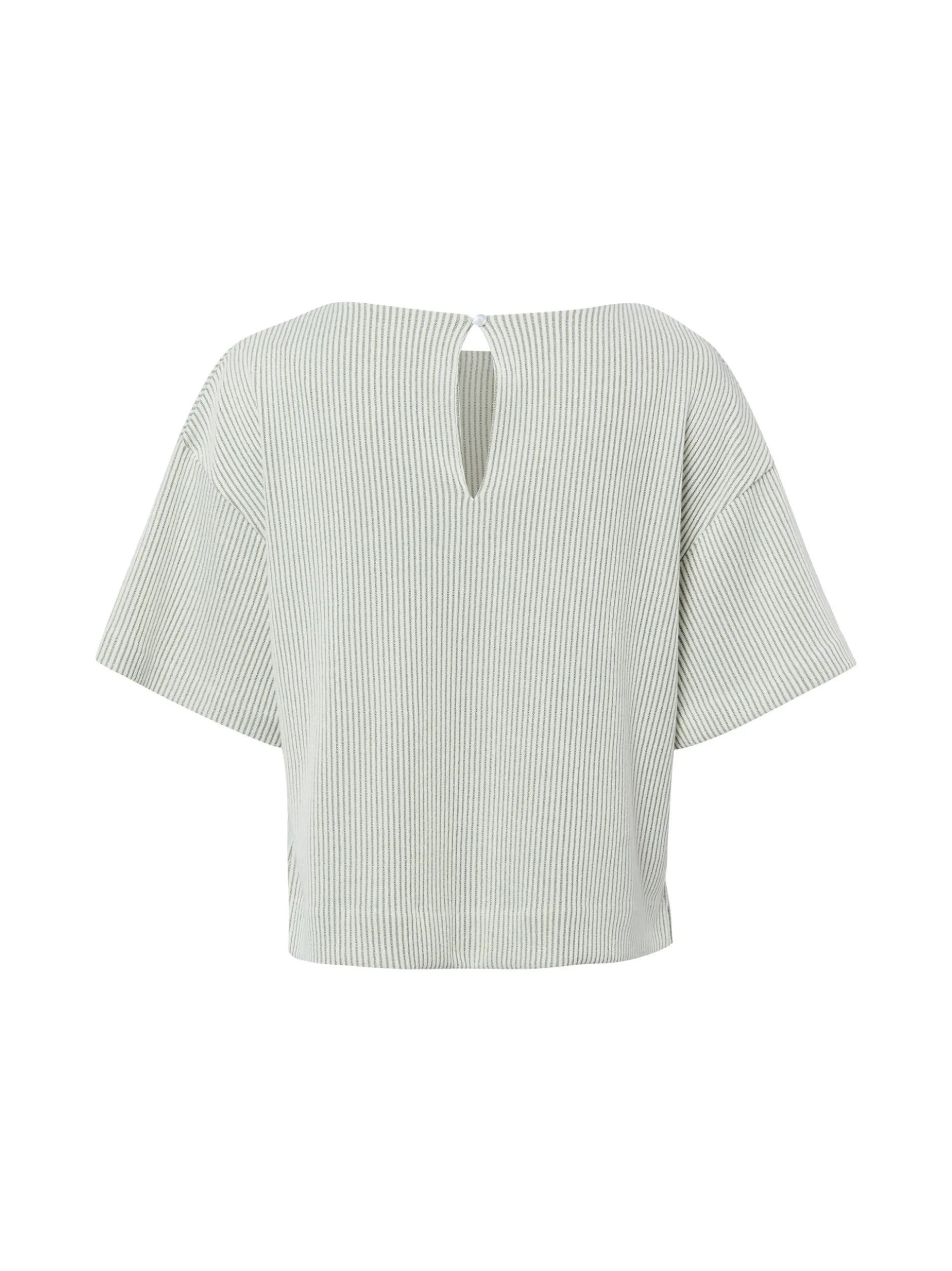 Opus Damen Shirt - Gauster in weiß schilf