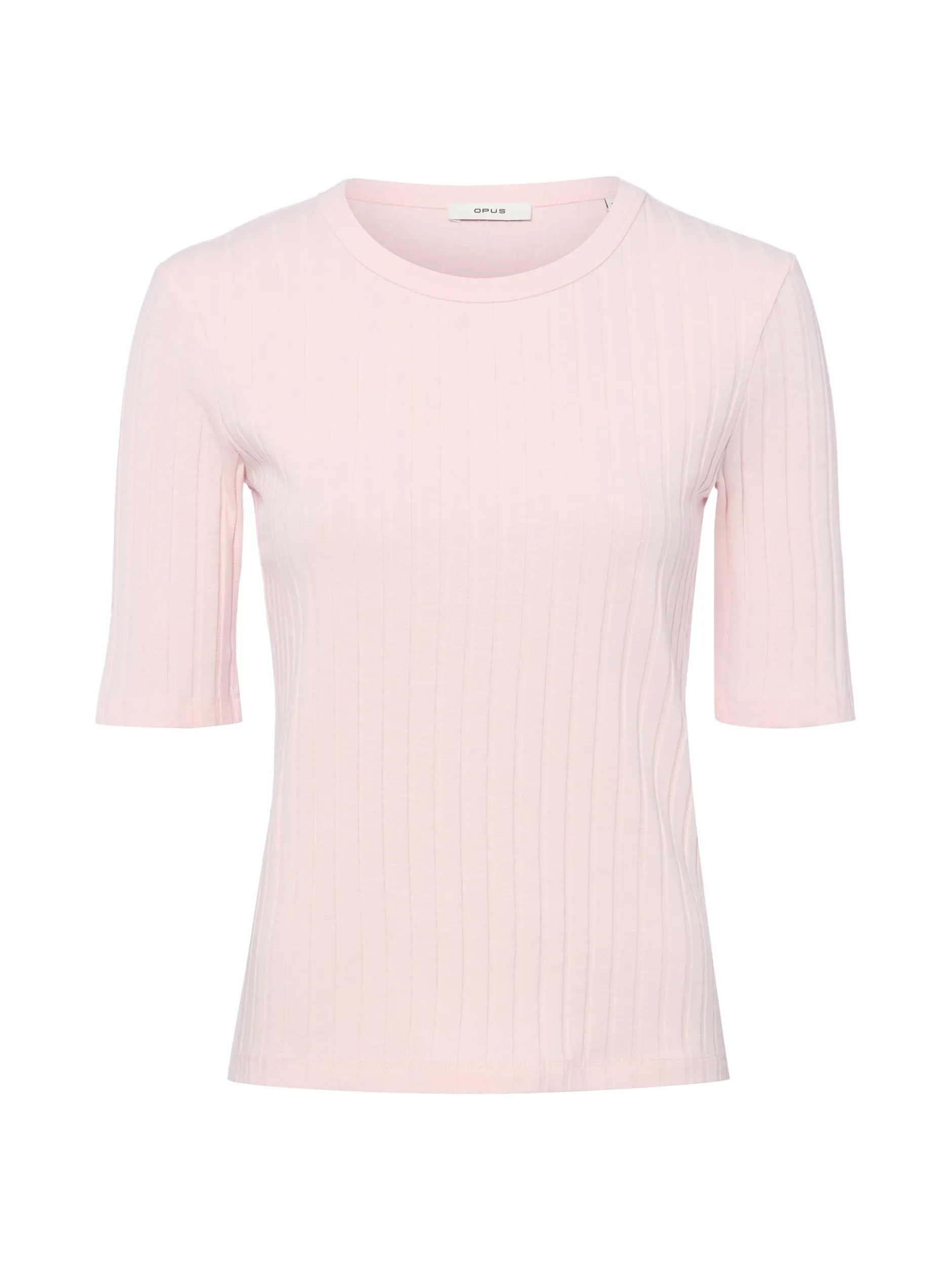 Opus Damen Shirt - Savka in rosa - Ausschnitt: Rundhals
