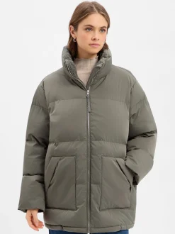 Opus Damen Steppjacke - Hileen in schilf