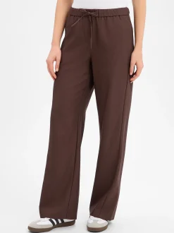 Opus Damen Stoffhose - Melane dynamic in schoko
