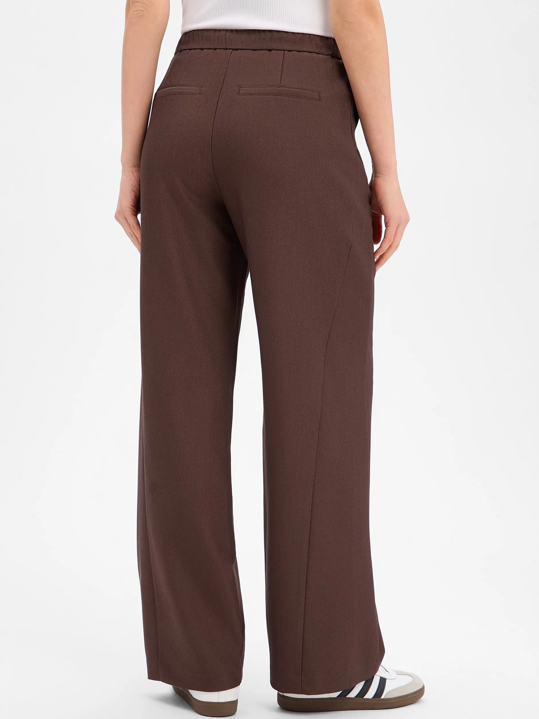 Opus Damen Stoffhose - Melane dynamic in schoko