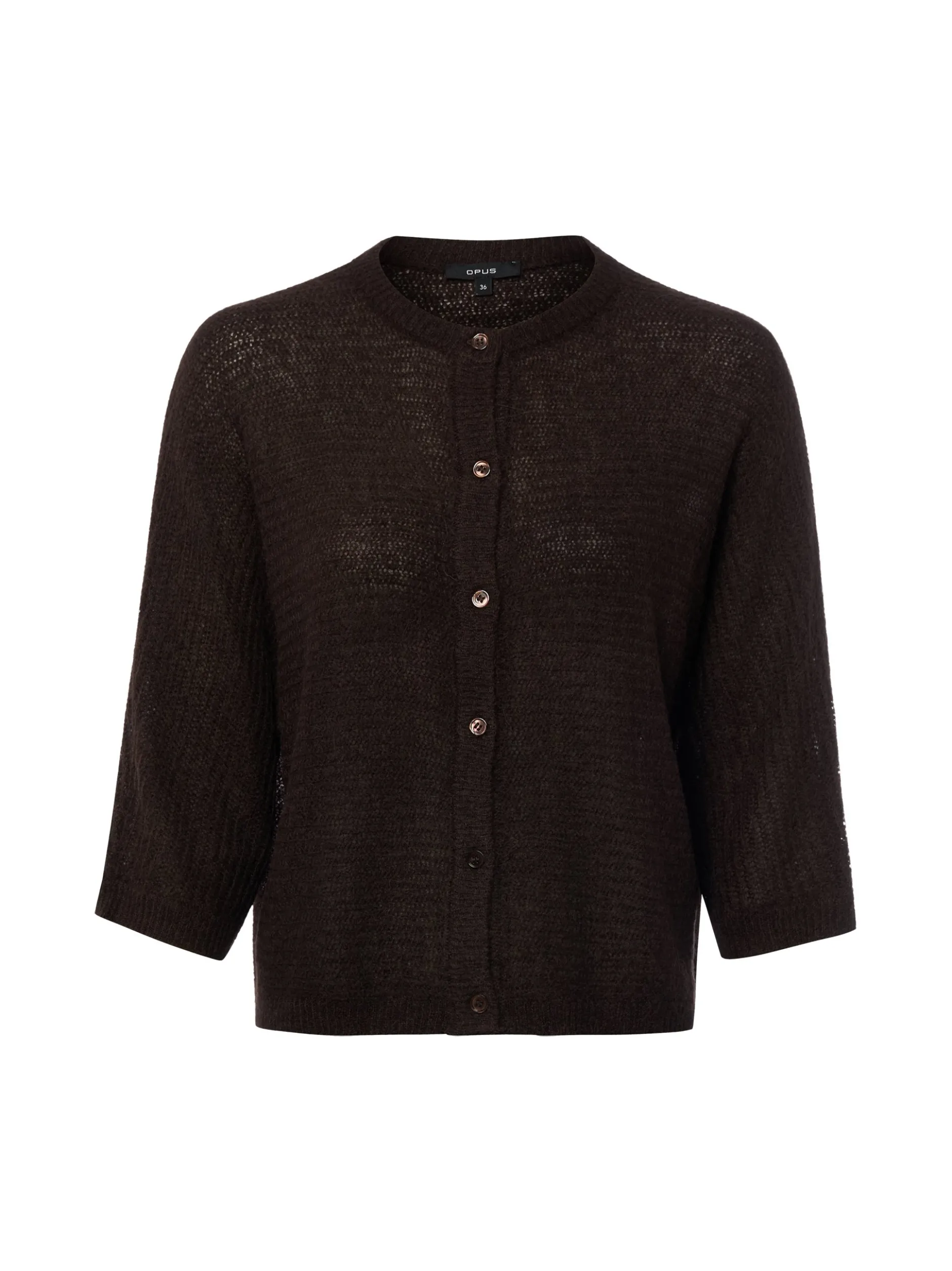 Opus Damen Strickjacke - Daris in schoko