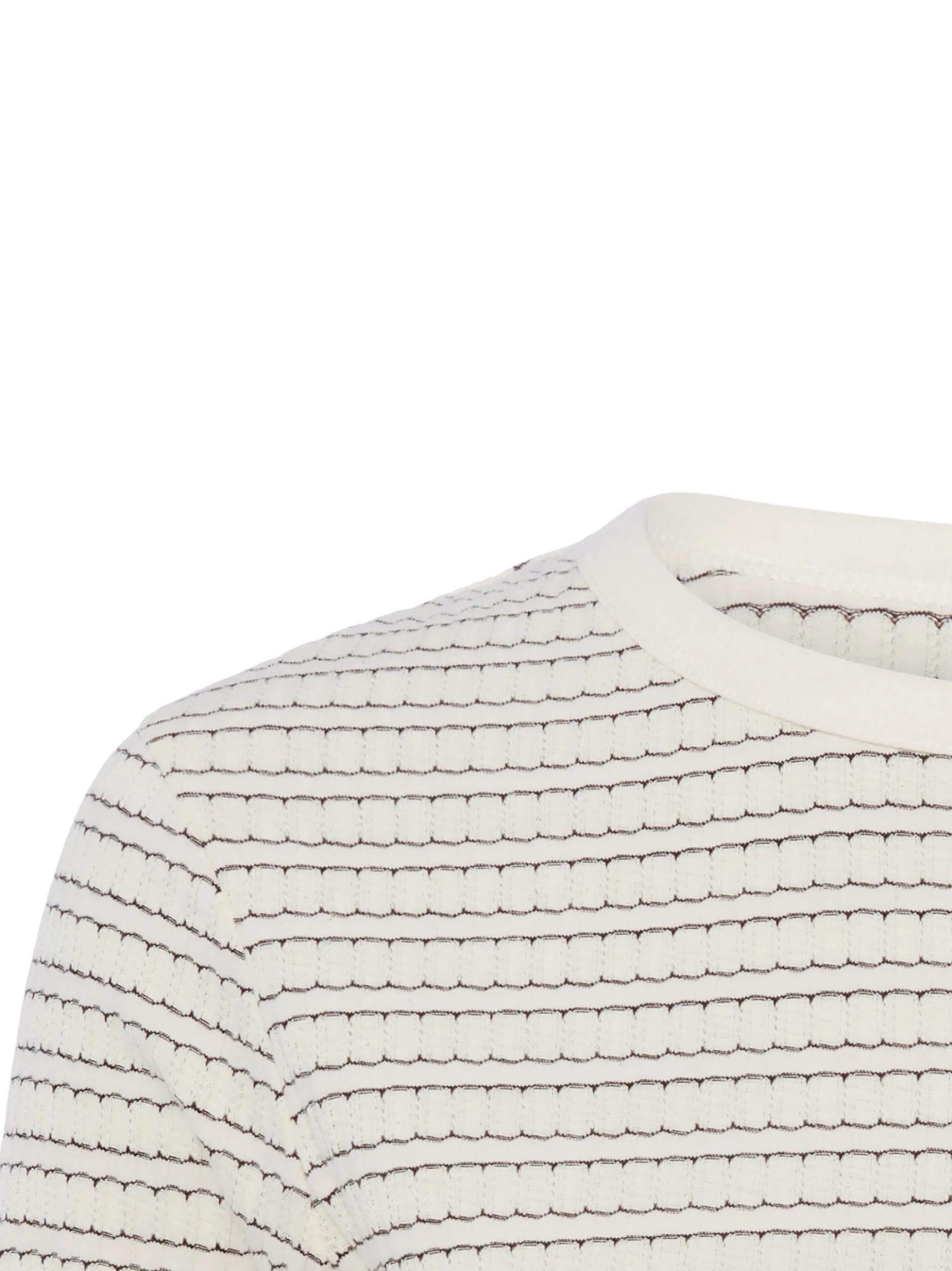 Opus Damen Strickshirt - Soleili in beige schwarz