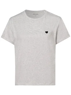 Opus Damen T-Shirt - Serz in grau - Ausschnitt: Rundhals