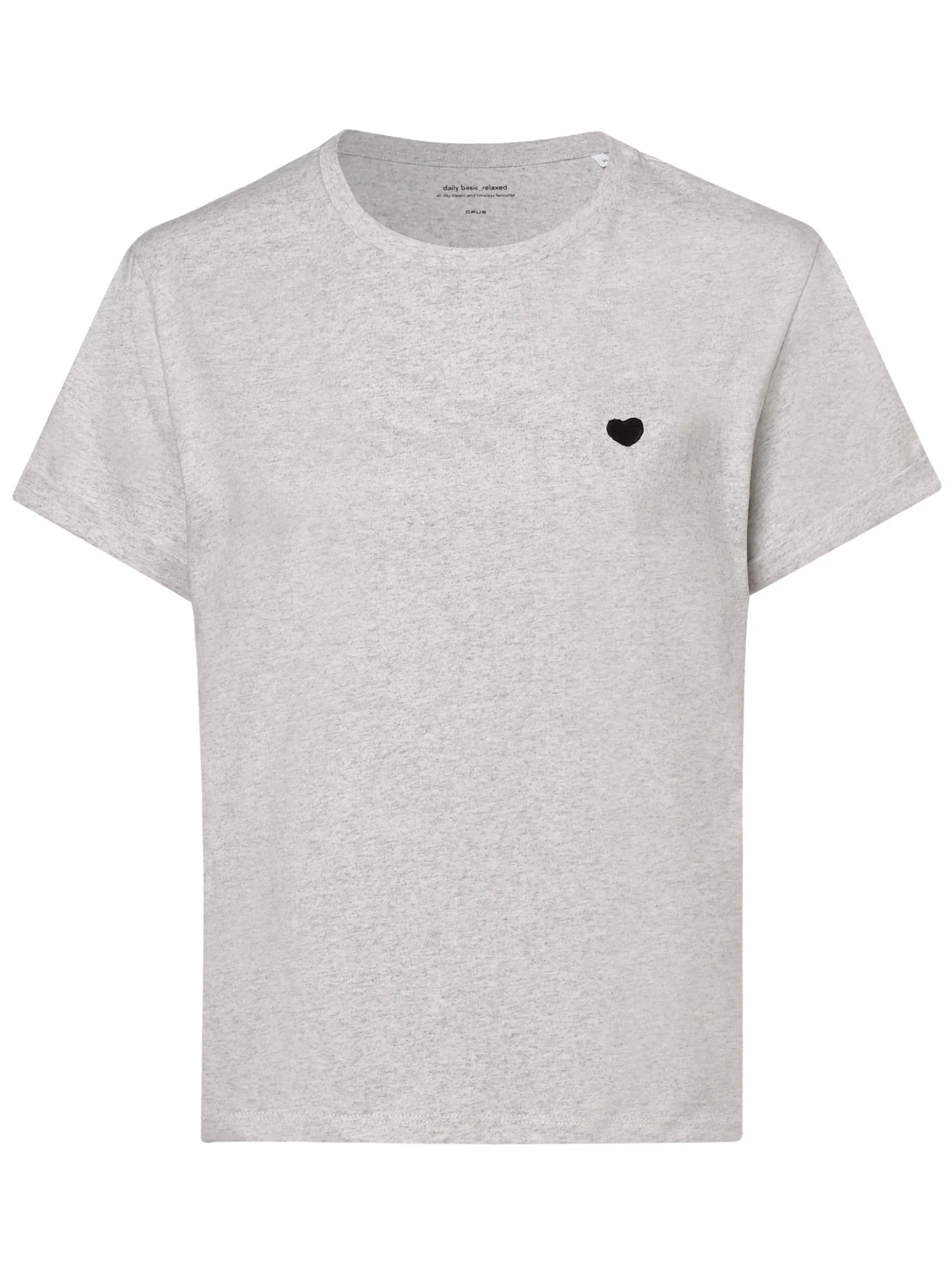 Opus Damen T-Shirt - Serz in grau - Ausschnitt: Rundhals