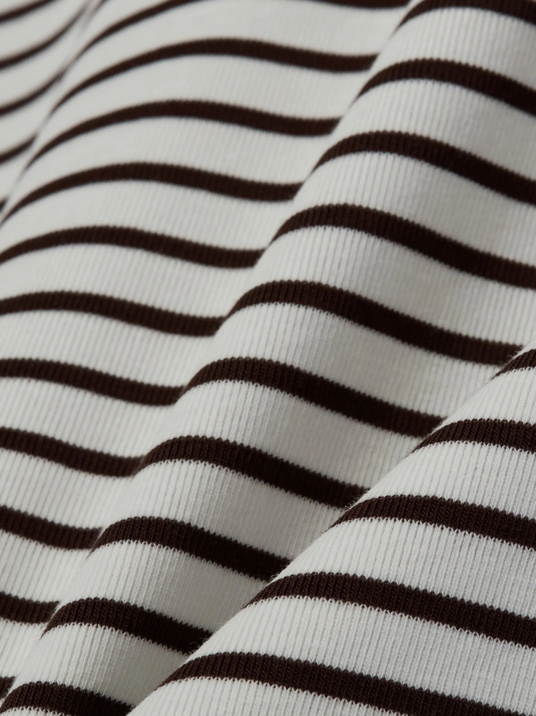 Opus Damen T-Shirt - Sotel in ecru schoko