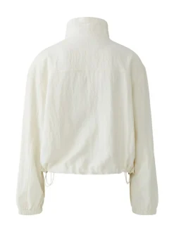 Oui Damen Blouson in weiß