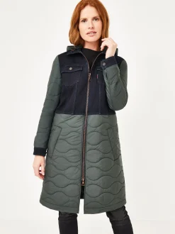Paddock`s Damen Longjacke in khaki