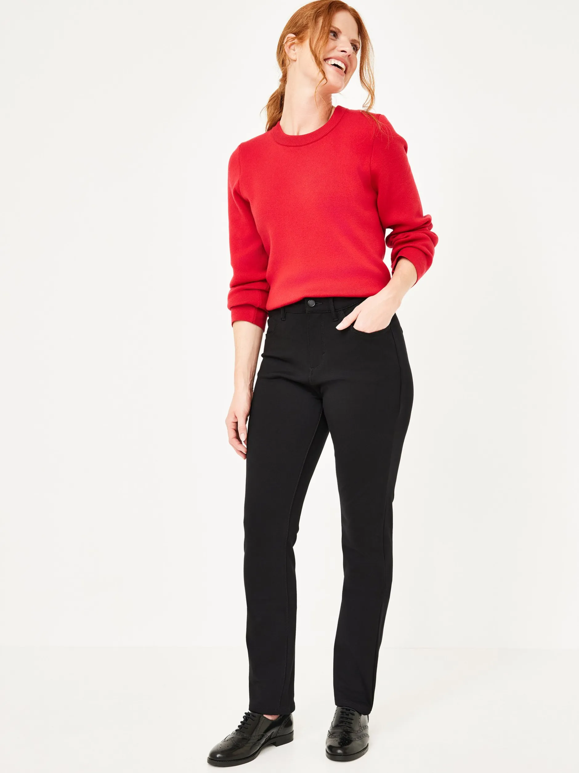 Paddock`s Damen 5-Pocket Hose - PAT Slim Fit in schwarz