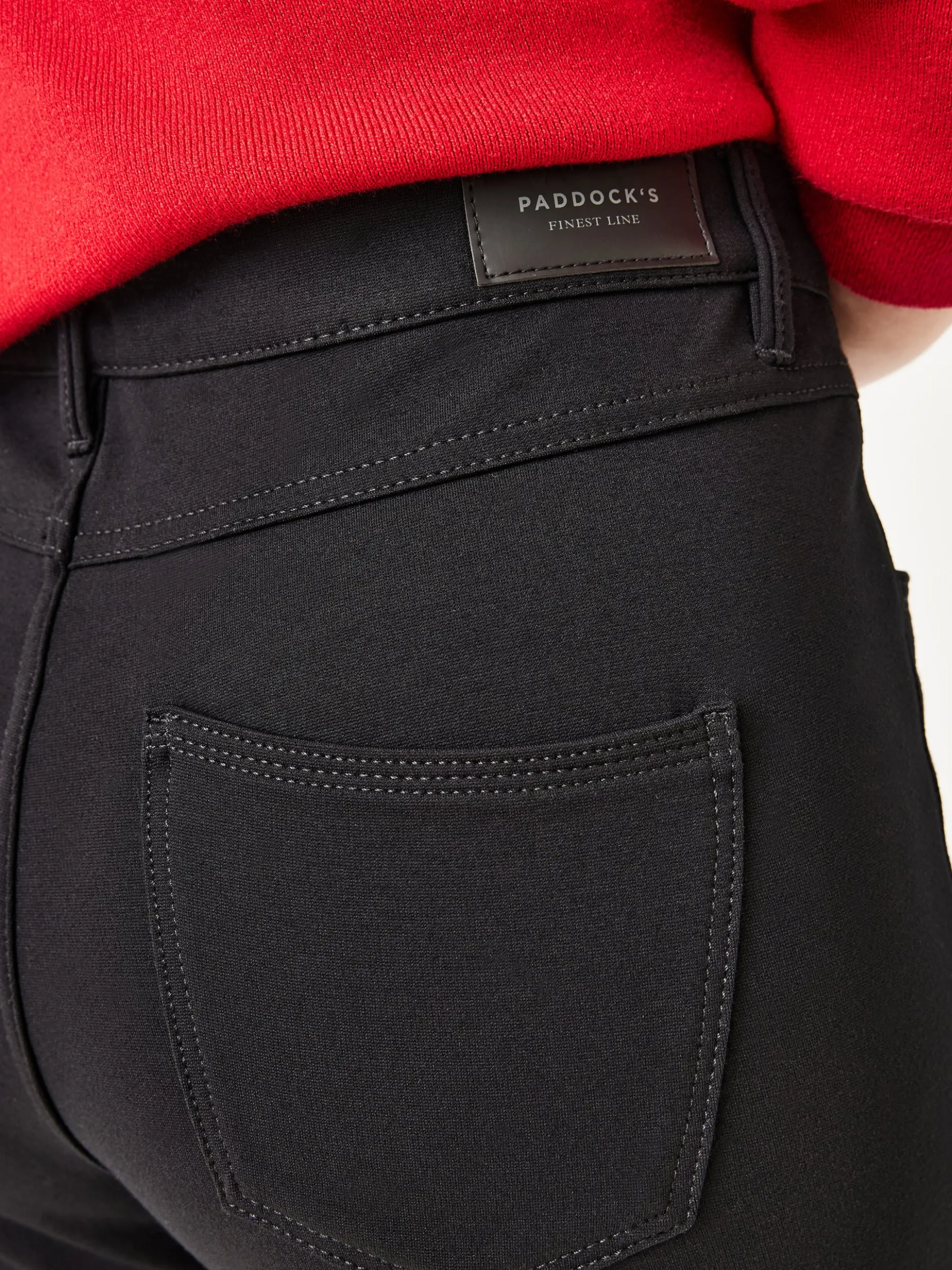 Paddock`s Damen 5-Pocket Hose - PAT Slim Fit in schwarz