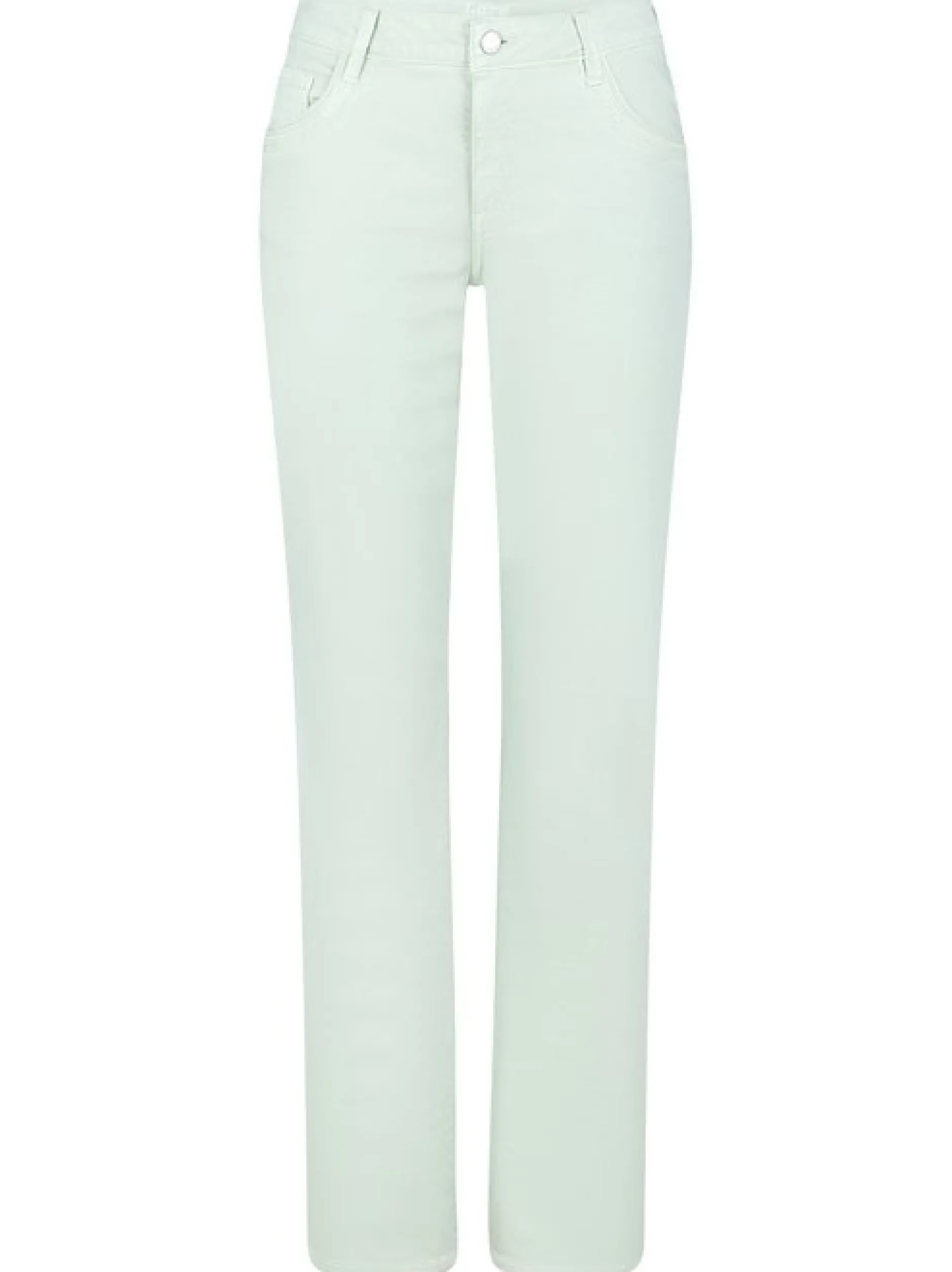 Paddock`s Damen 5-Pocket Jeans - LARA Straight Fit in mint