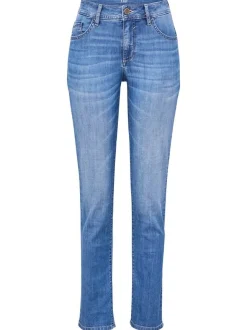 Paddock`s Damen 5-Pocket Jeans - LIA Slim Fit in blue stone