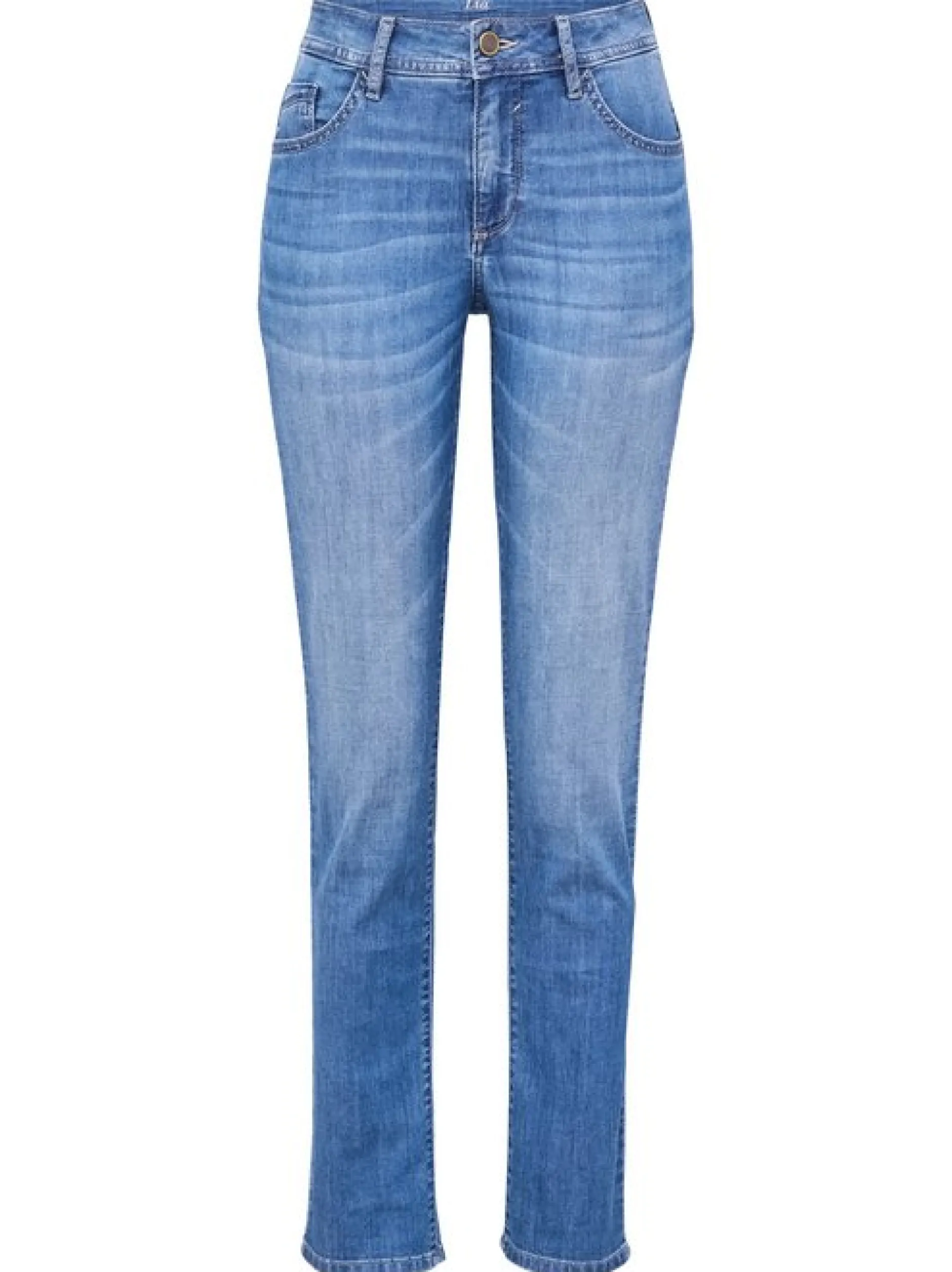 Paddock`s Damen 5-Pocket Jeans - LIA Slim Fit in blue stone
