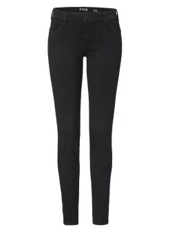 Paddock`s Damen 5-Pocket Jeans - LUCY Skinny Fit in schwarz