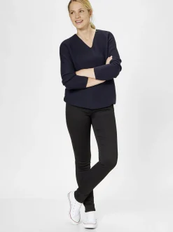 Paddock`s Damen 5-Pocket Jeans - LUCY Skinny Fit in schwarz