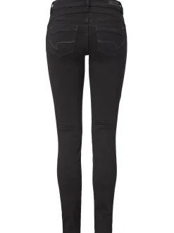 Paddock`s Damen 5-Pocket Jeans - LUCY Skinny Fit in schwarz