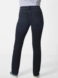 Paddock`s Damen 5-Pocket Jeans - PAT Slim Fit in dark stone