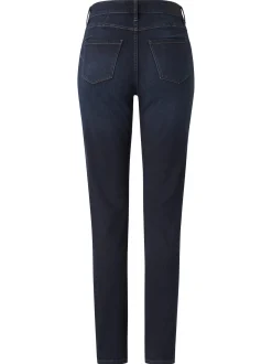 Paddock`s Damen 5-Pocket Jeans - PAT Slim Fit in dark stone
