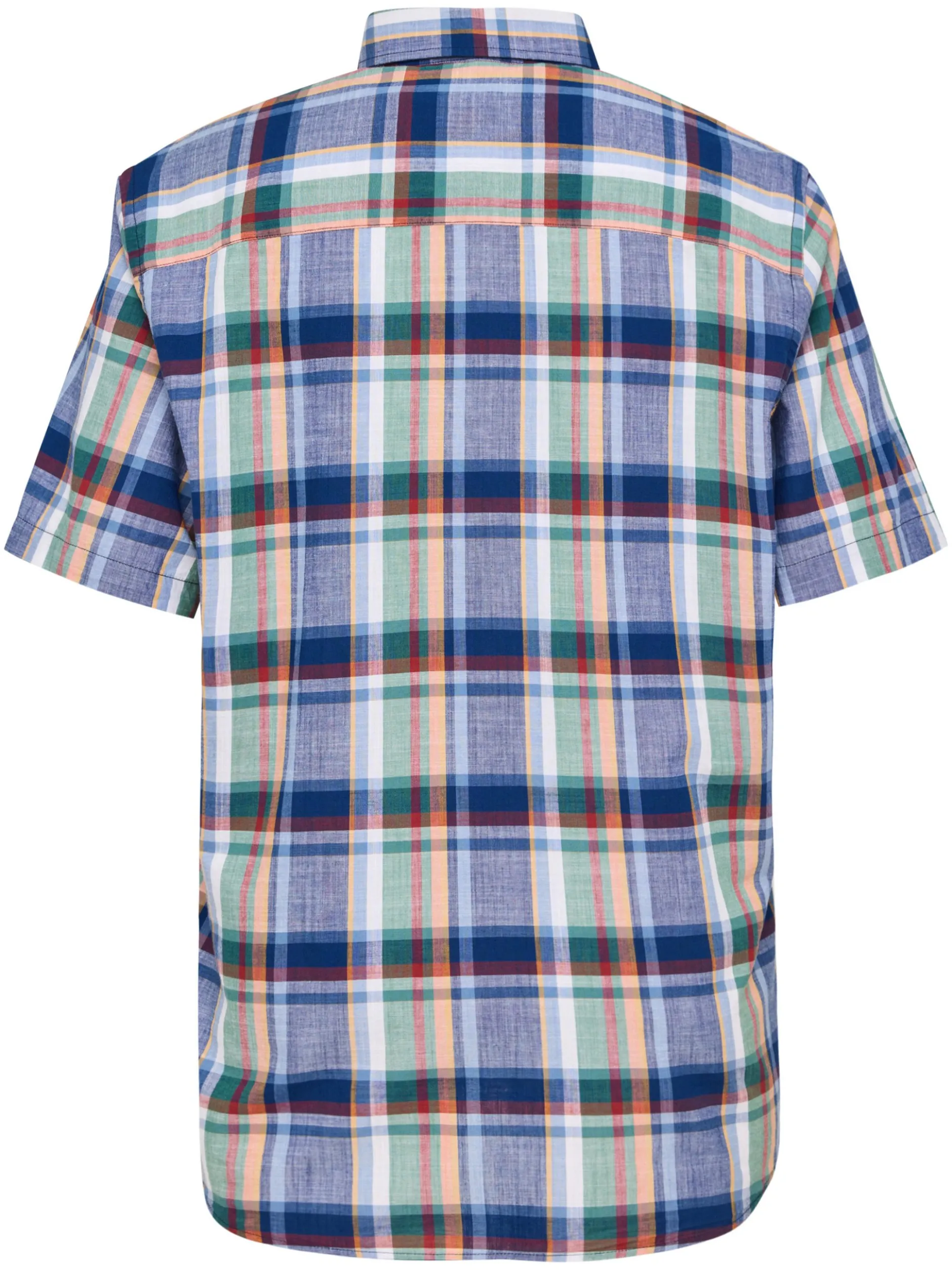 Paddock`s Herren Baumwollhemd - Regular Fit in marine