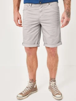 Paddock`s Herren Bermuda - PIPE Slim Fit in grau