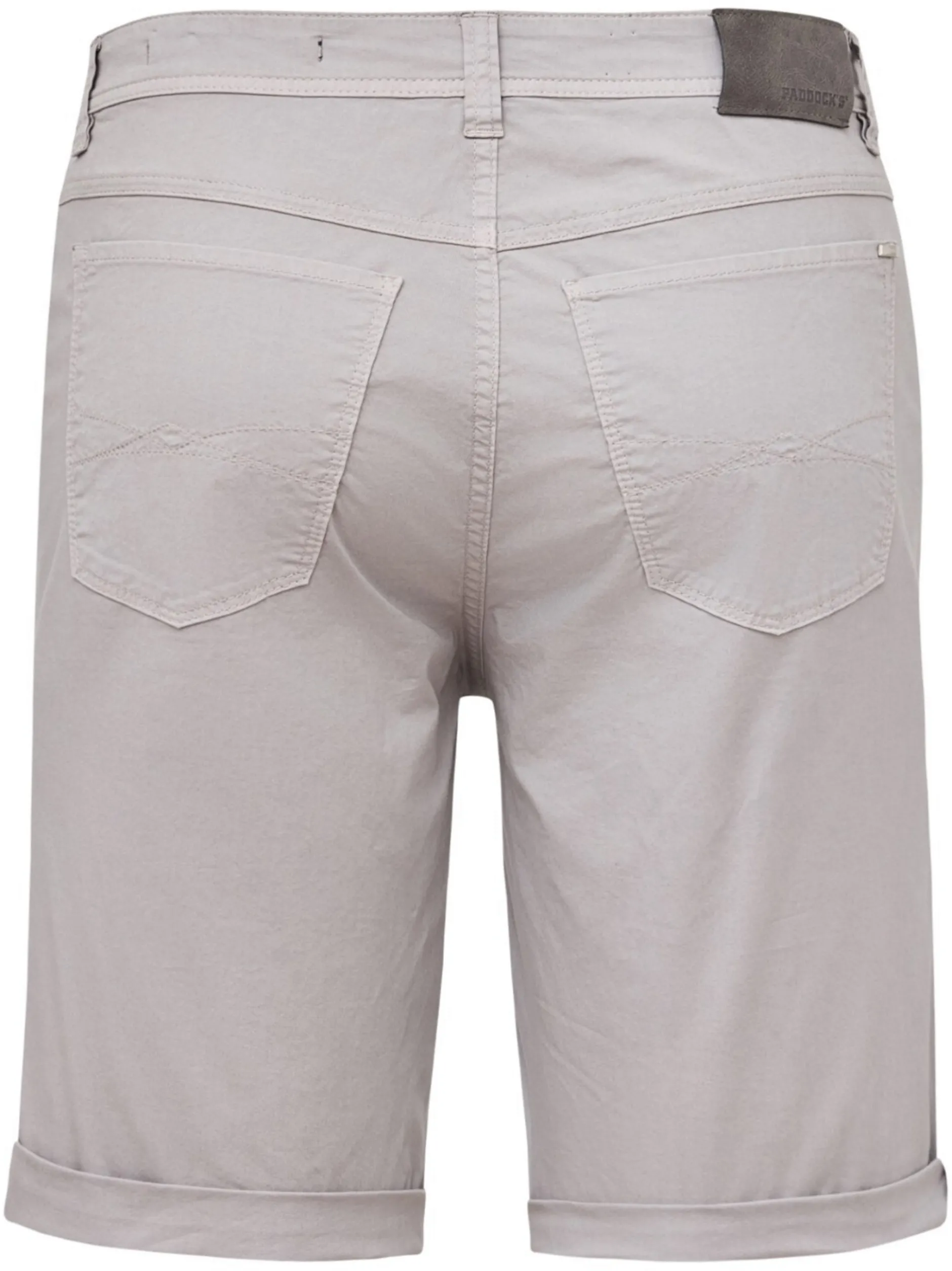 Paddock`s Herren Bermuda - PIPE Slim Fit in grau