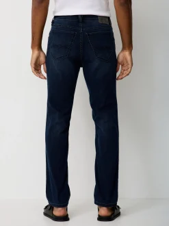 Paddock`s Herren Jeans - PIPE in schwarz - Länge: lang