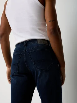 Paddock`s Herren Jeans - PIPE in schwarz - Länge: lang