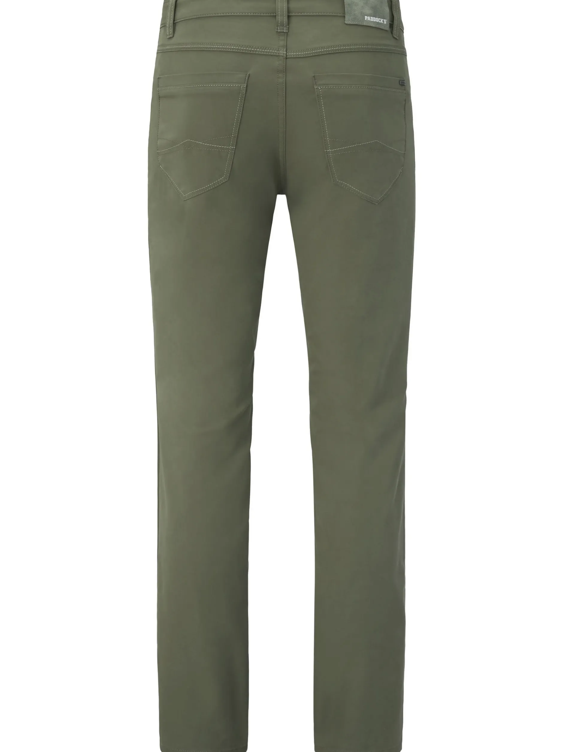 Paddock`s Herren 5-Pocket Hose - PIPE Slim Fit in khaki